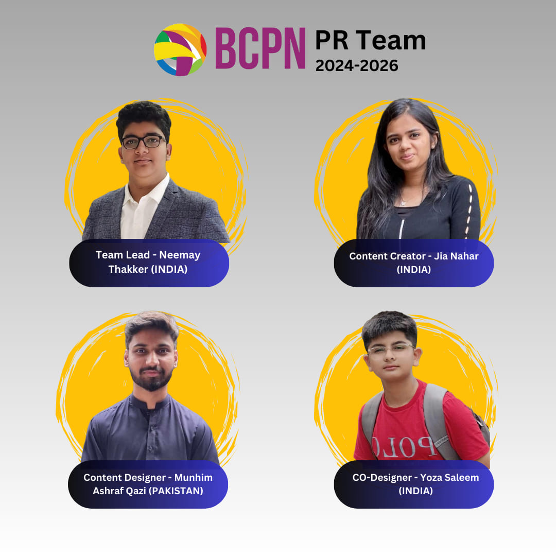 BCPN PR Team for Term 3 (2024-2026