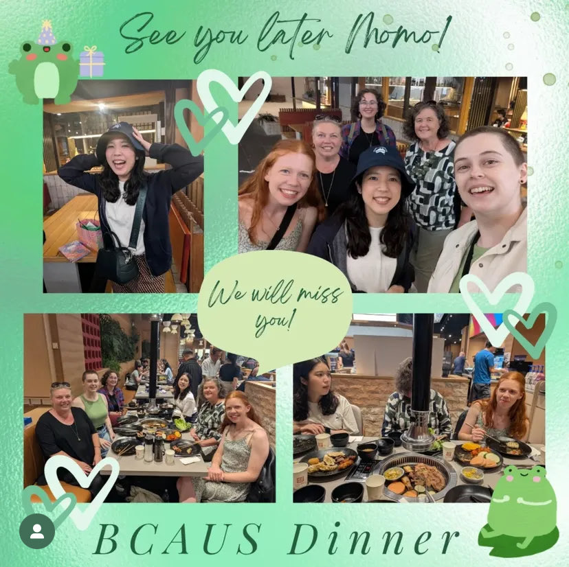 BCAUS dinner